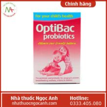 OptiBac Probiotics For your child’s health
