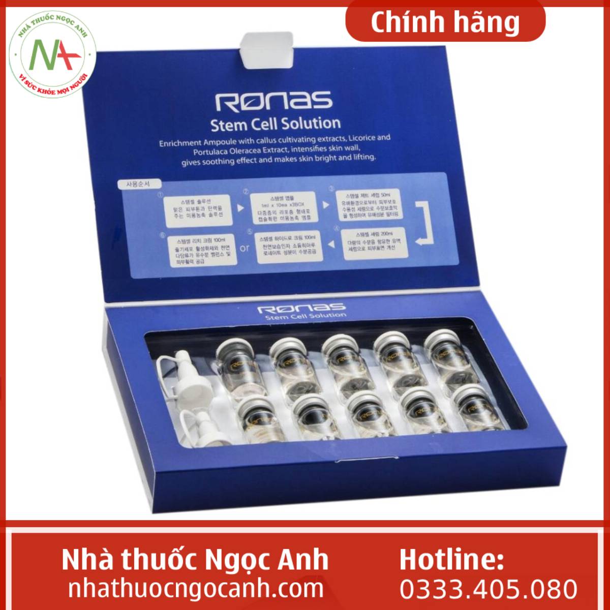 Tế bào gốc Ronas Stem Cell Solution