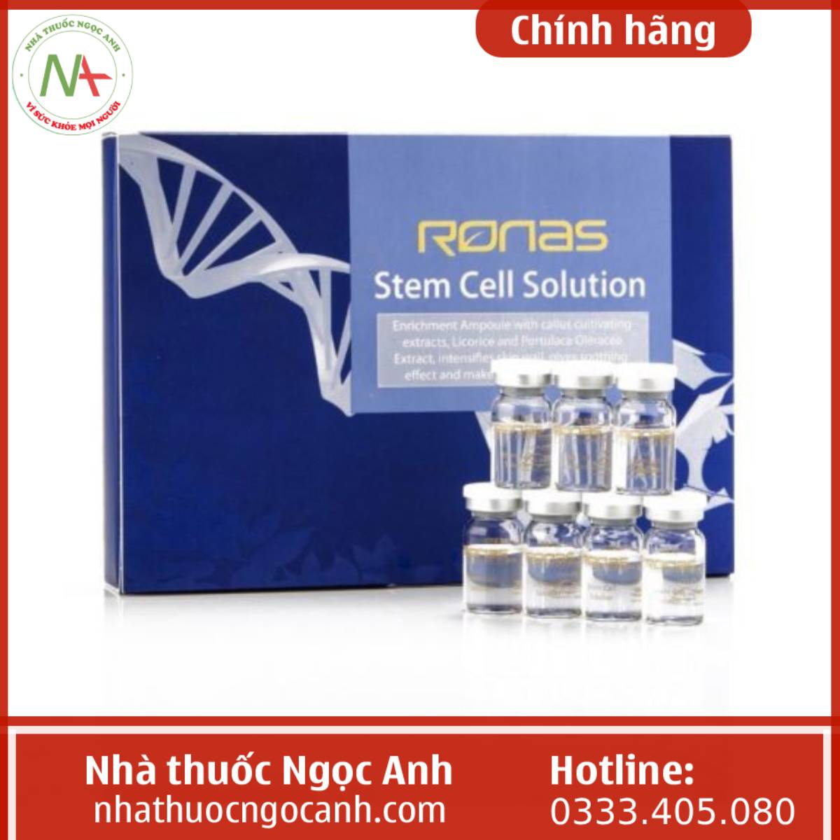 Tế bào gốc Ronas Stem Cell Solution