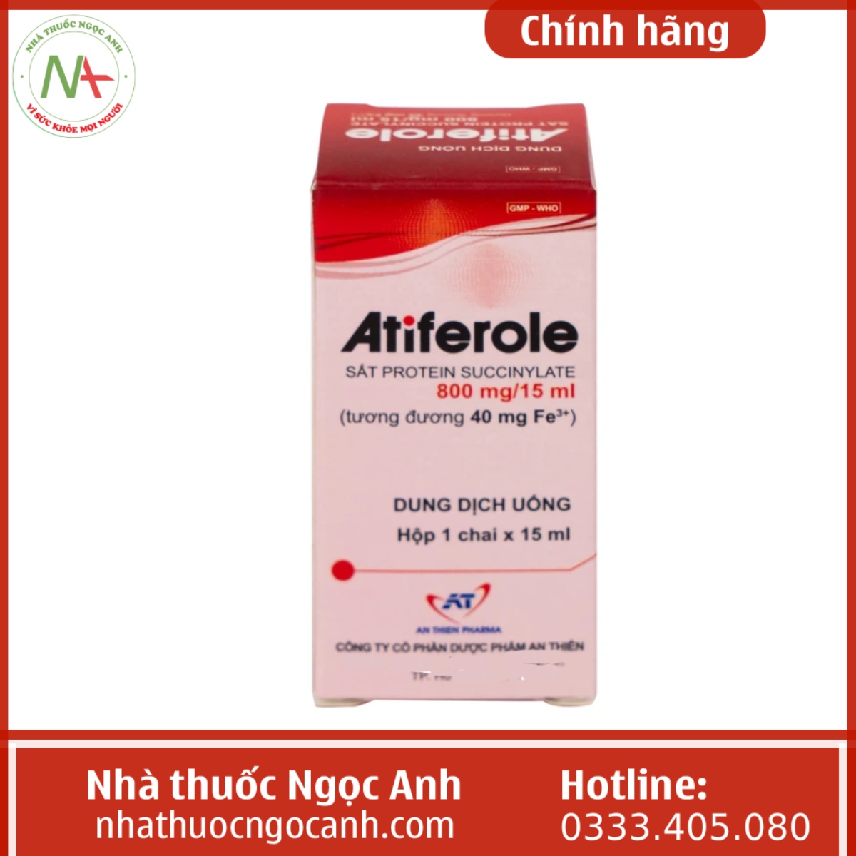 Atiferole 800mg/15ml