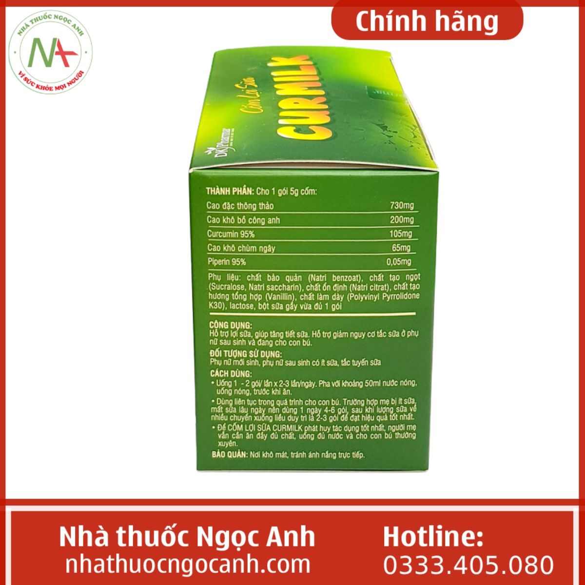 Cốm Lợi Sữa Curmilk