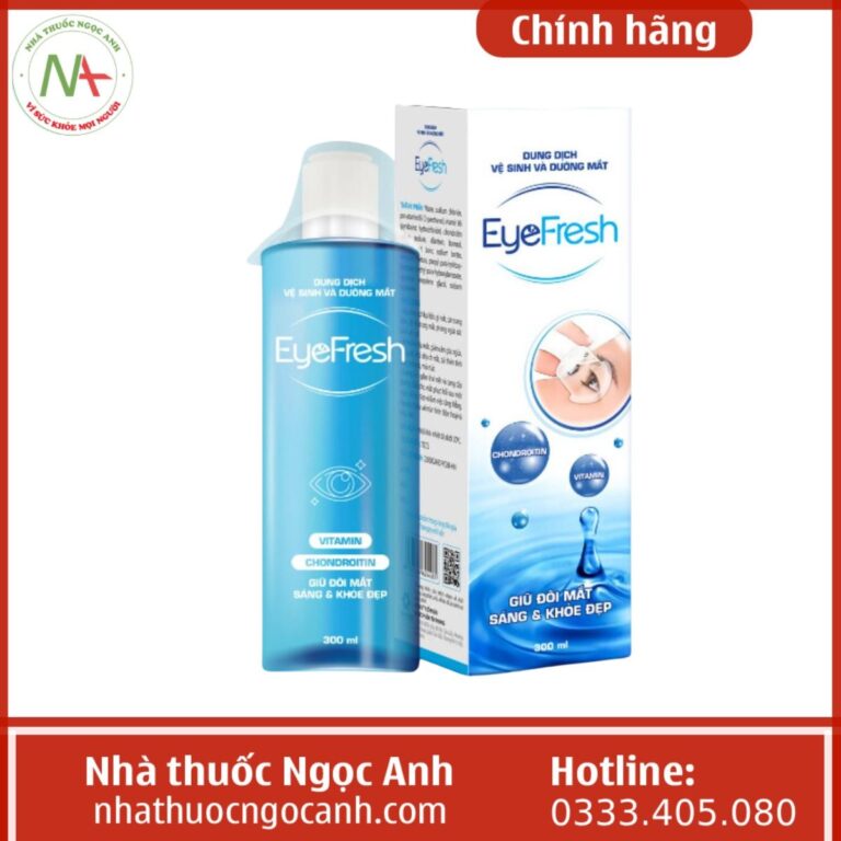 Dung dịch vệ sinh và dưỡng mắt EyeFresh