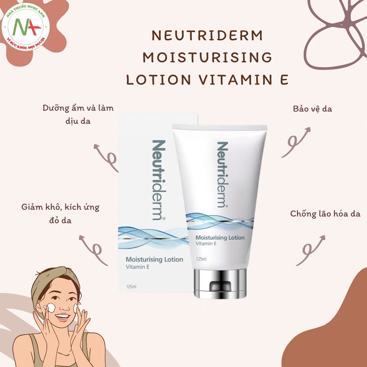 Neutriderm Moisturising Lotion Vitamin E