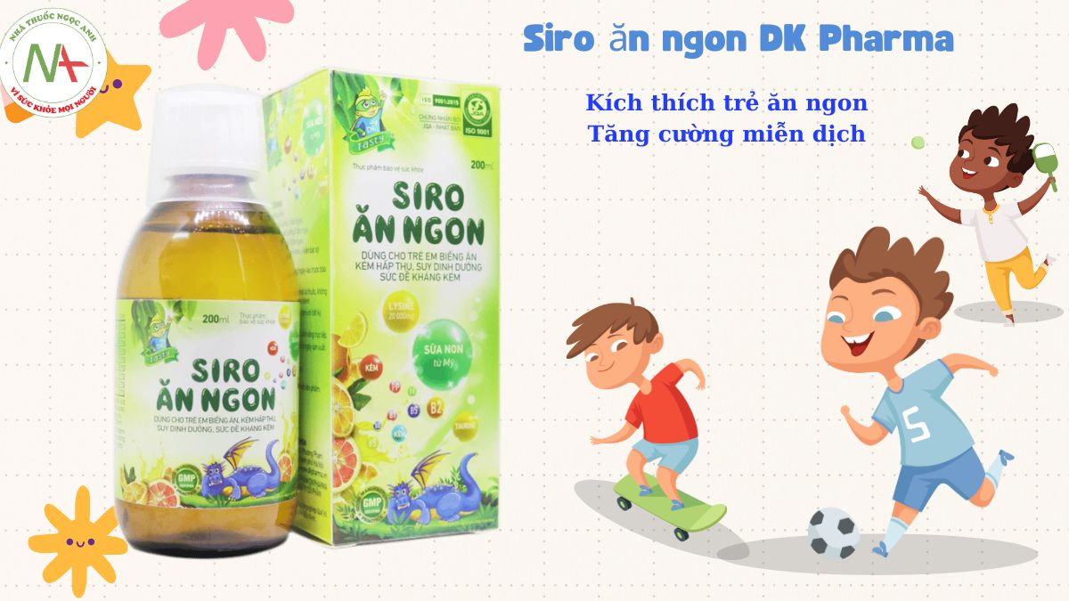 Siro ăn ngon DK Pharma