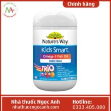 Nature’s Way Kids Smart High DHA Omega 3 Fish Oil Trio