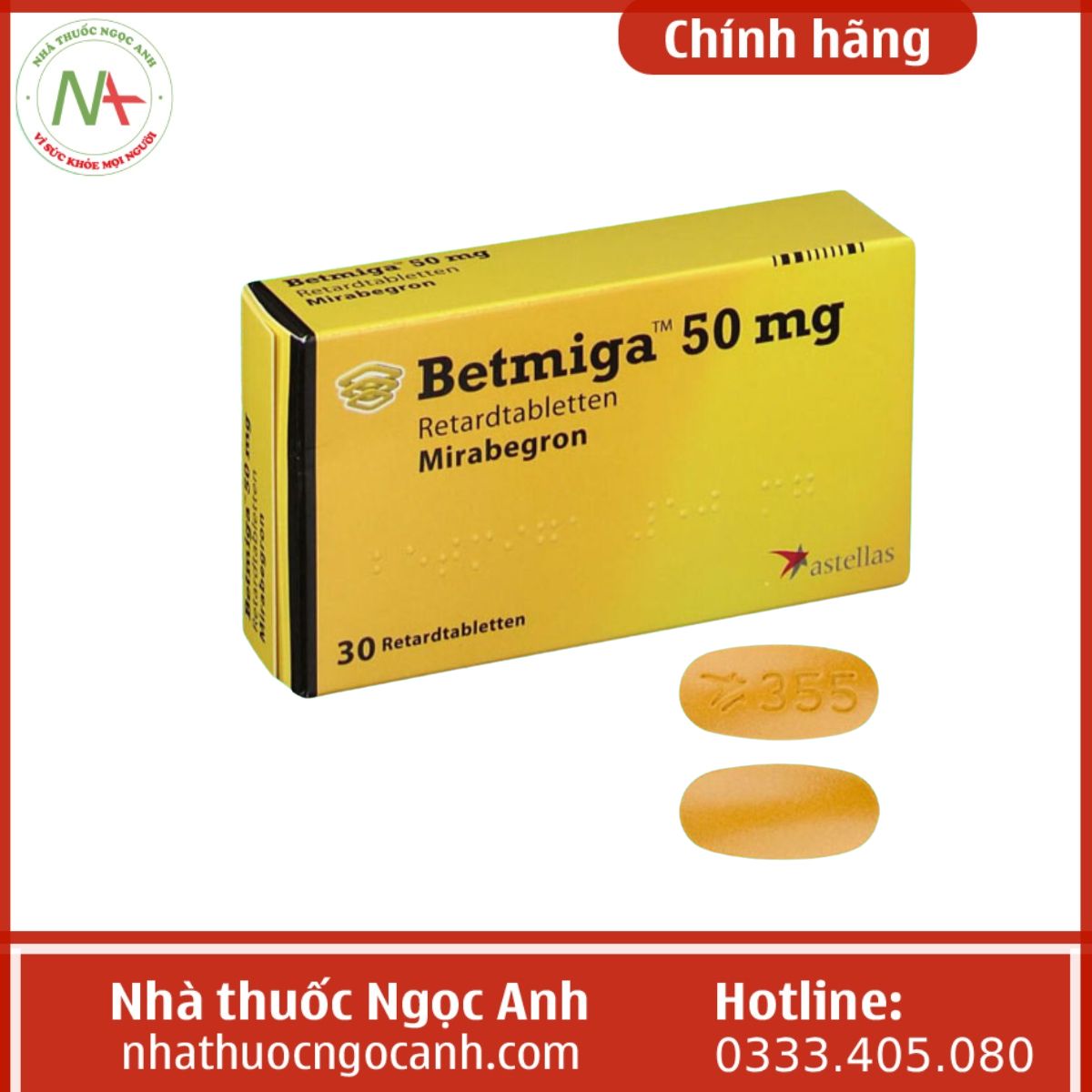 Betmiga 50mg