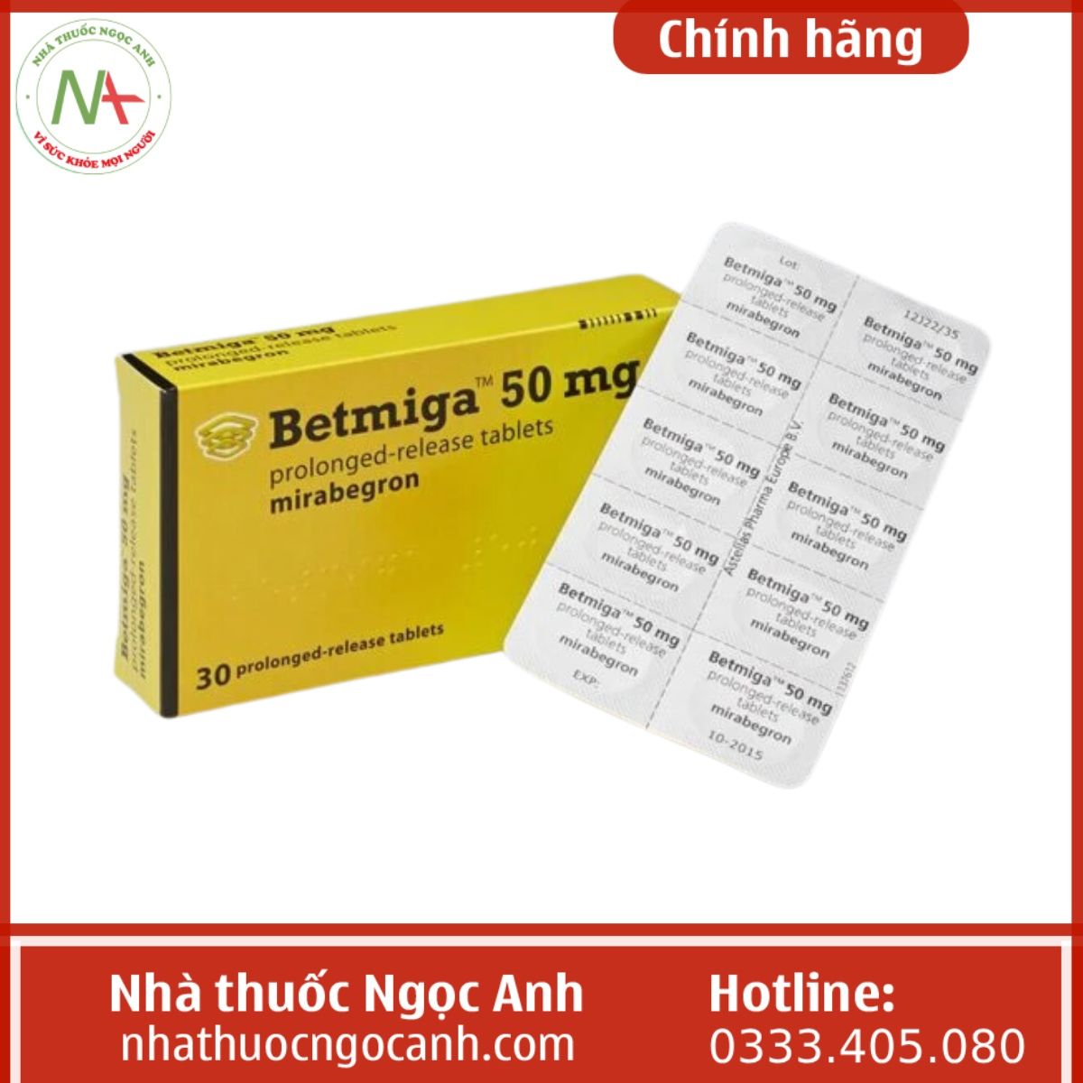 Betmiga 50mg