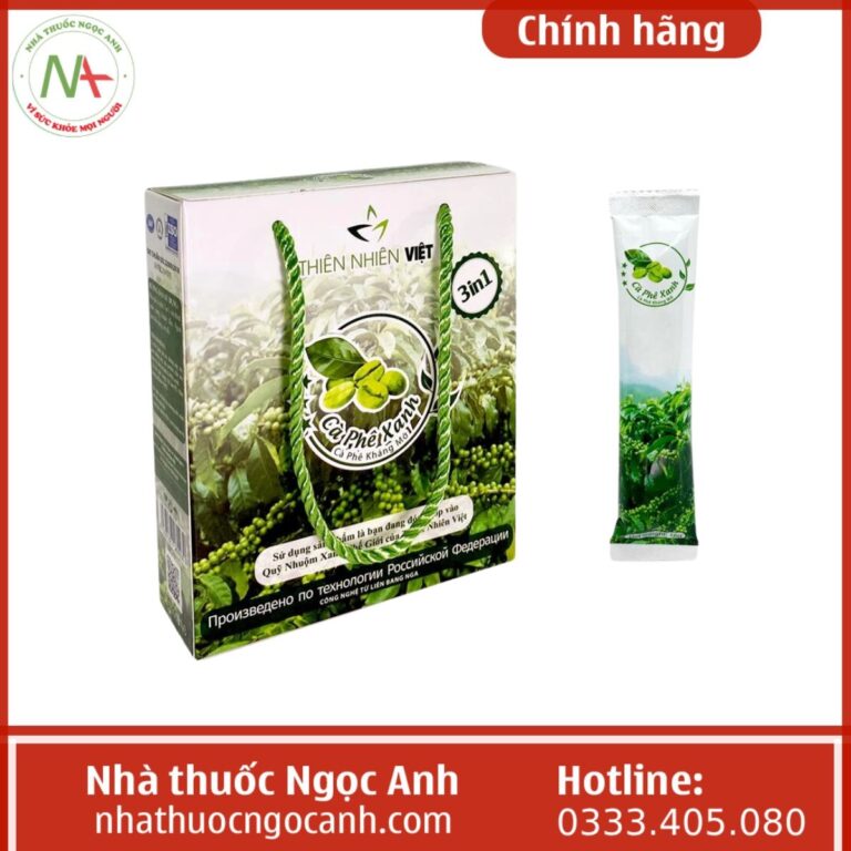 Cà Phê Xanh giảm cân Thiên Nhiên Việt