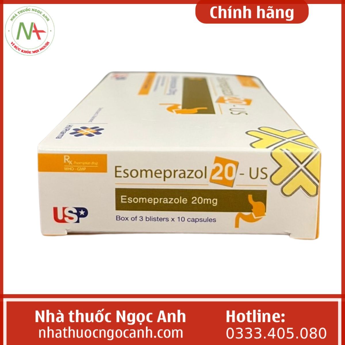 Esomeprazol 20-US