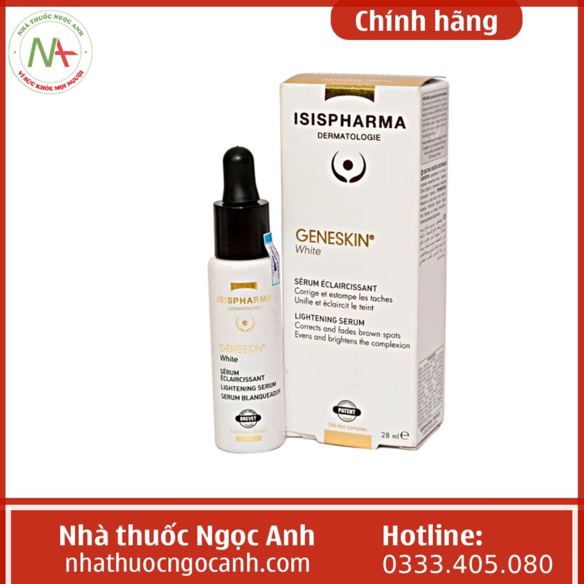 IsisPharma Geneskin White