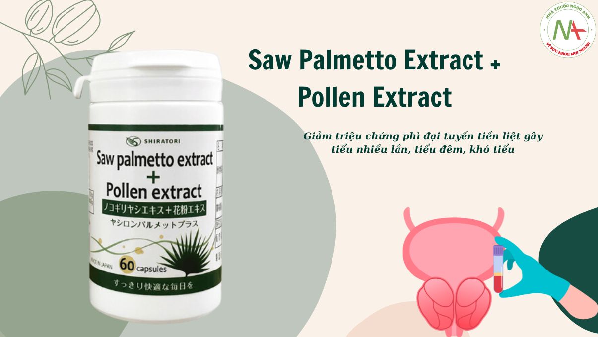 Saw Palmetto Extract + Pollen Extract