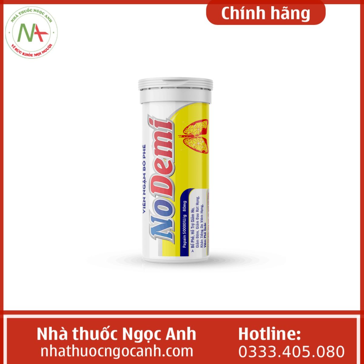 Viên Ngậm Bổ Phế Nodemi