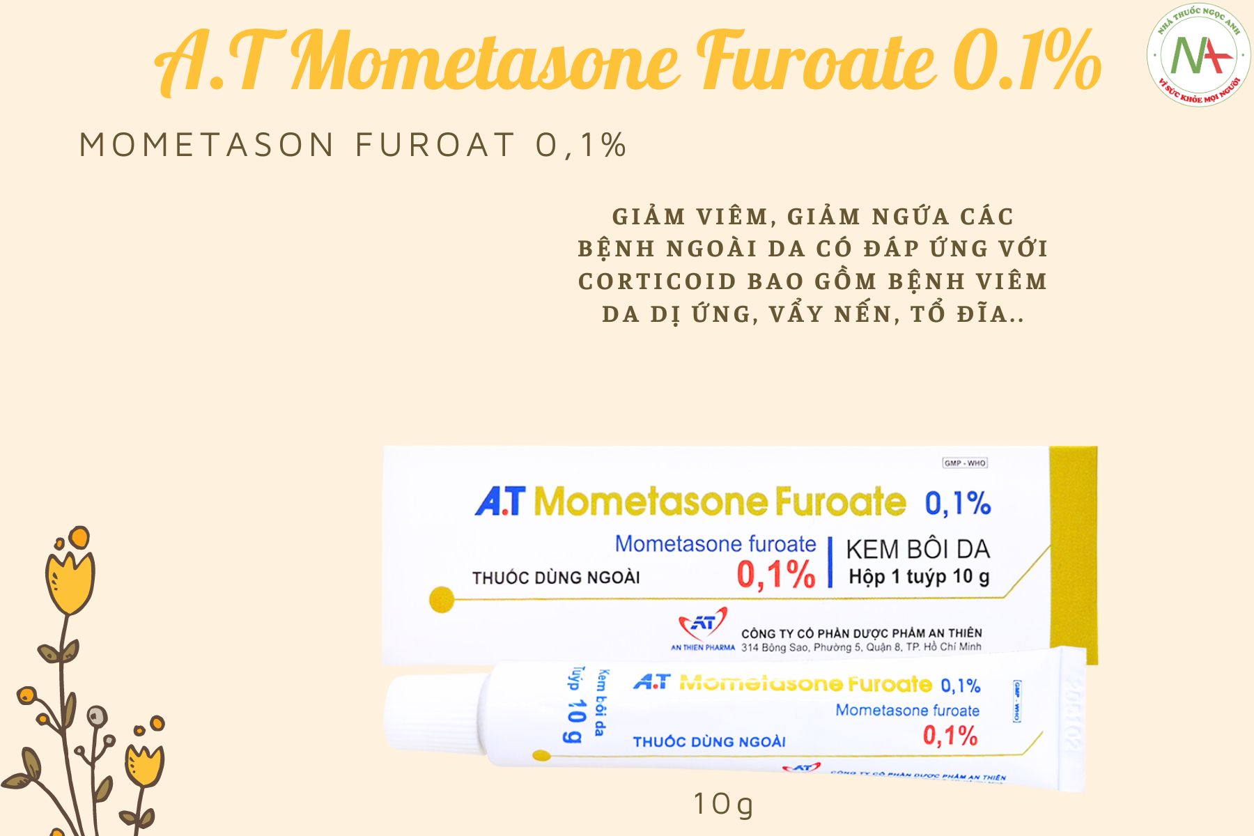 A.T Mometasone Furoate 0.1%