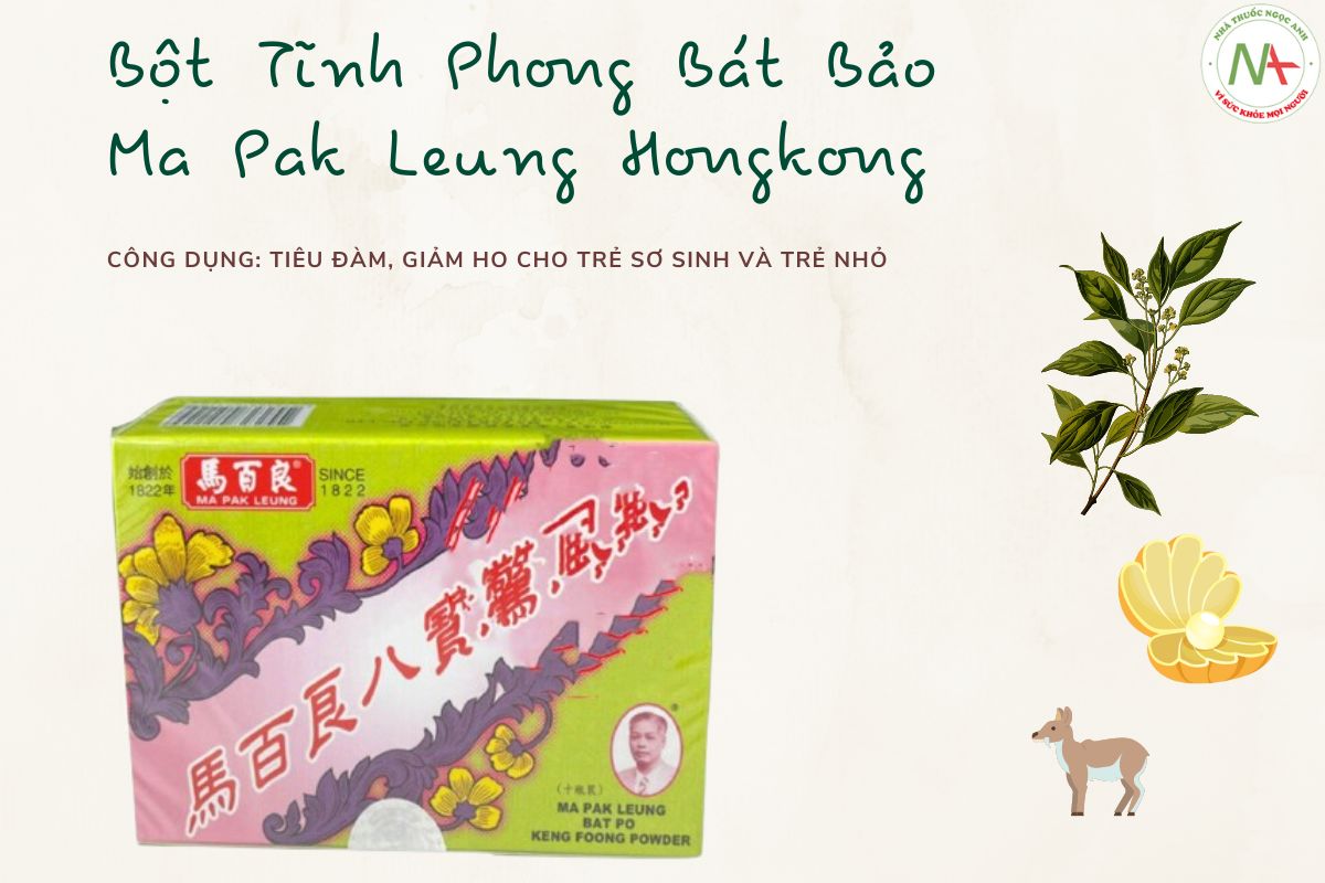 Bột Tĩnh Phong Bát Bảo Ma Pak Leung Hongkong