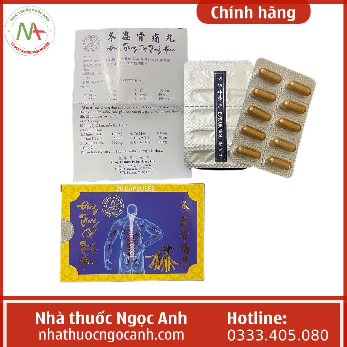 Đông Trùng Cốt Thống Hoàn