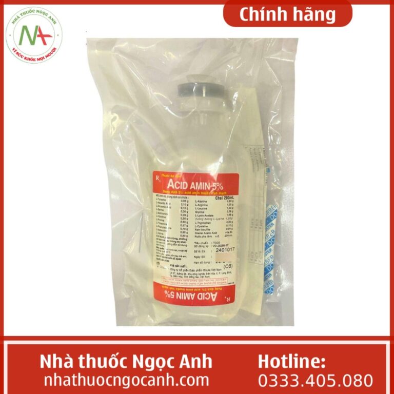 Dung dịch truyền tĩnh mạch Acid Amin 5% Otsuka