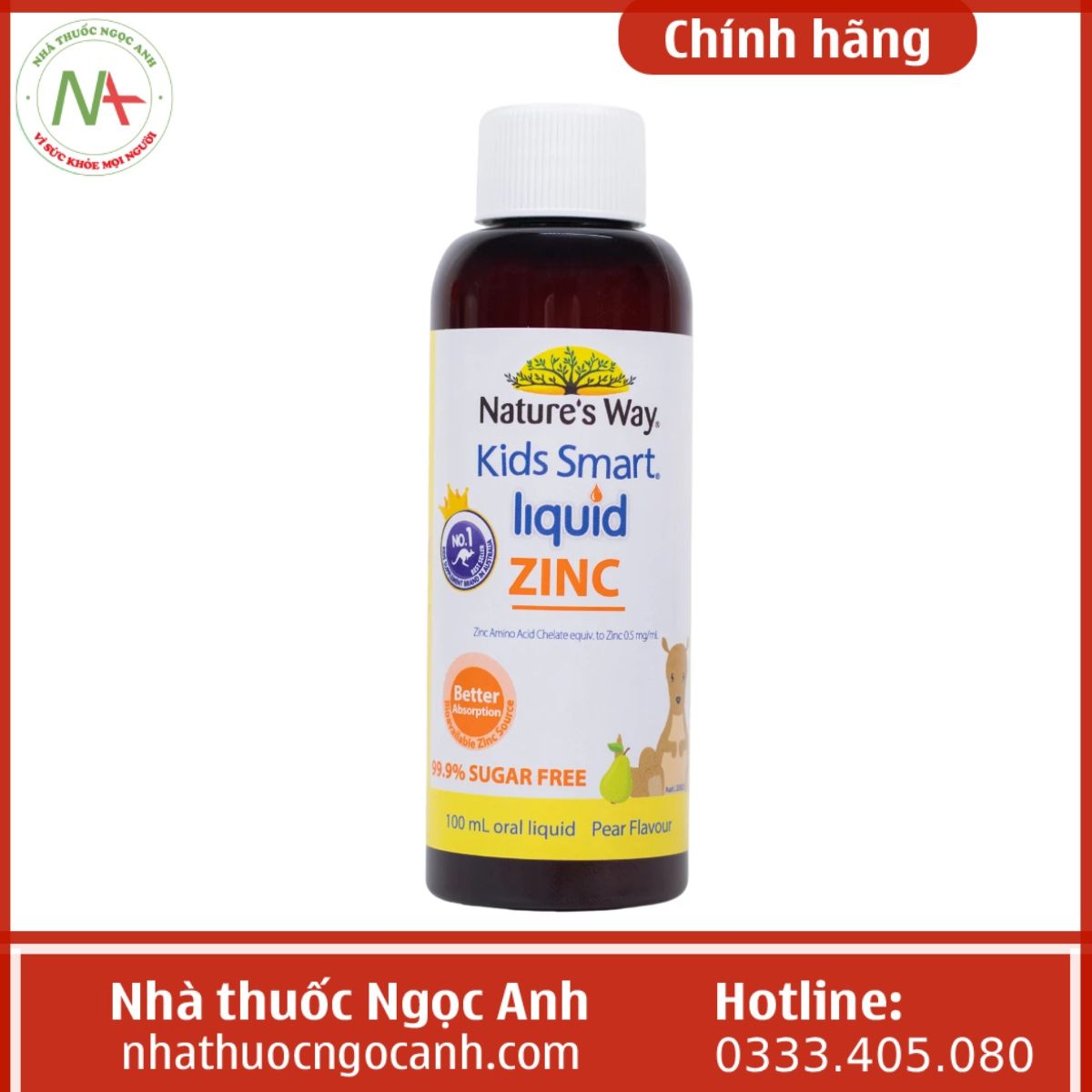 Nature’s Way Kids Smart Liquid Zinc