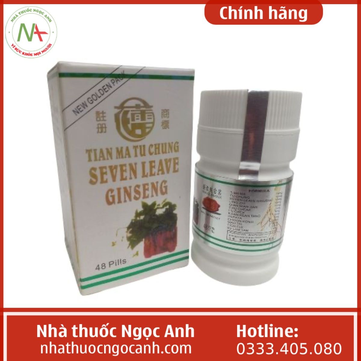 Thất Diệp Sâm dạng lọ