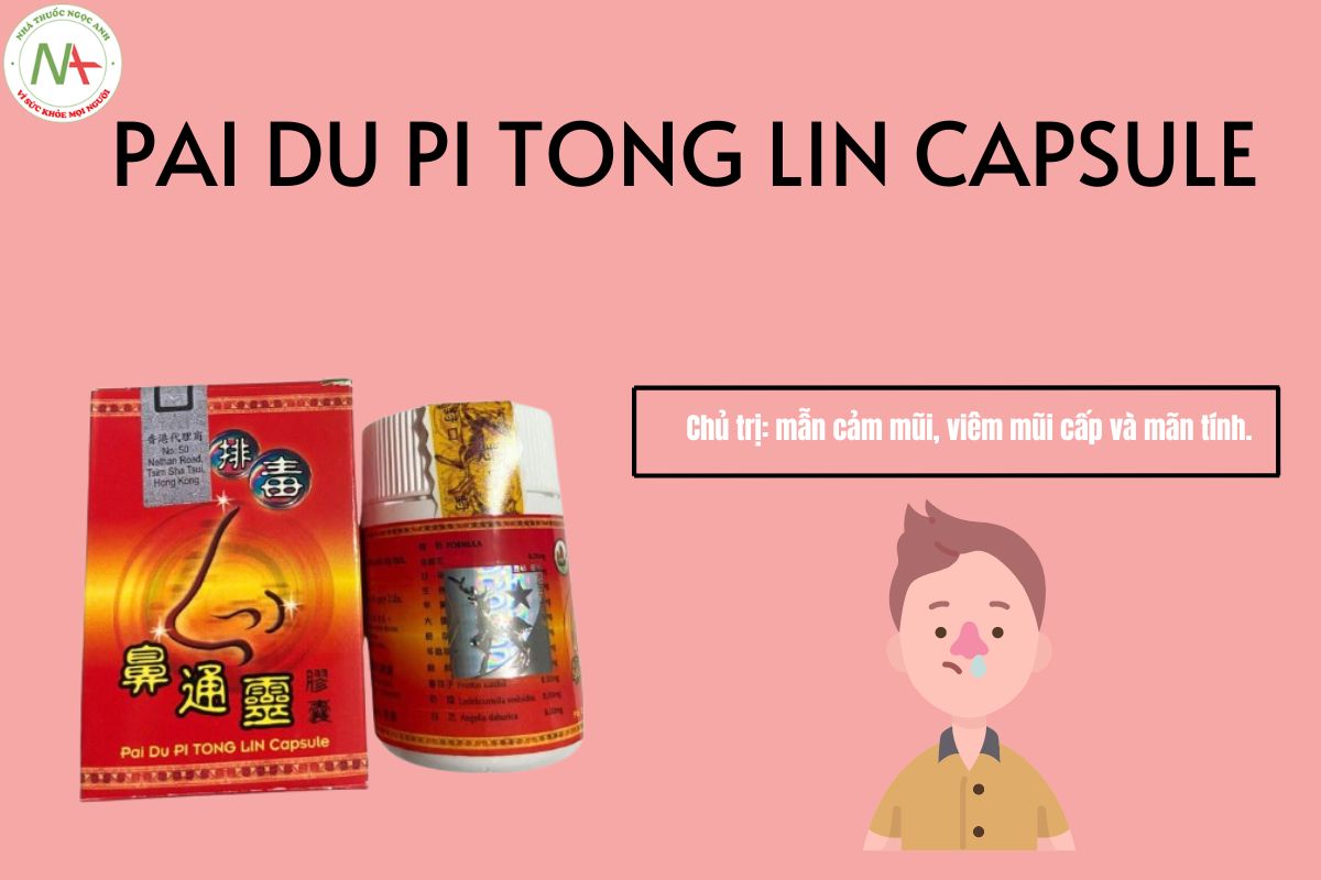 Tỷ Thống Linh – Pai Du Pi Tong Lin Capsule