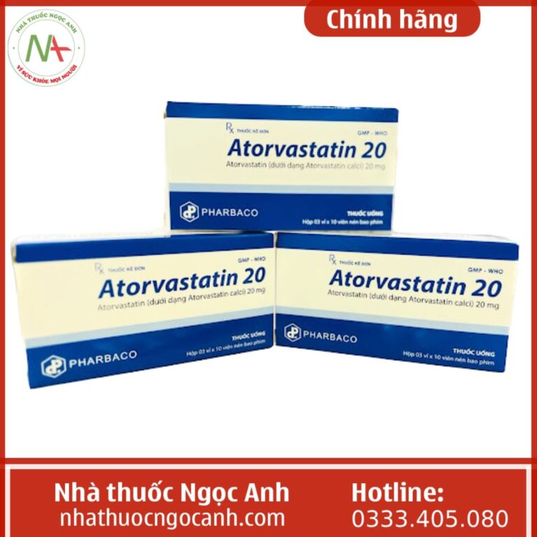 Atorvastatin 20 Pharbaco