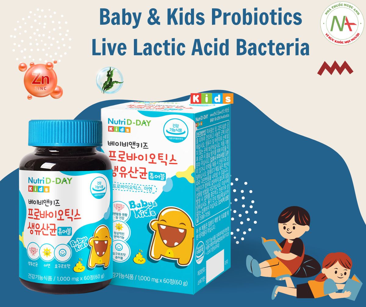 Baby & Kids Probiotics Live Lactic Acid Bacteria