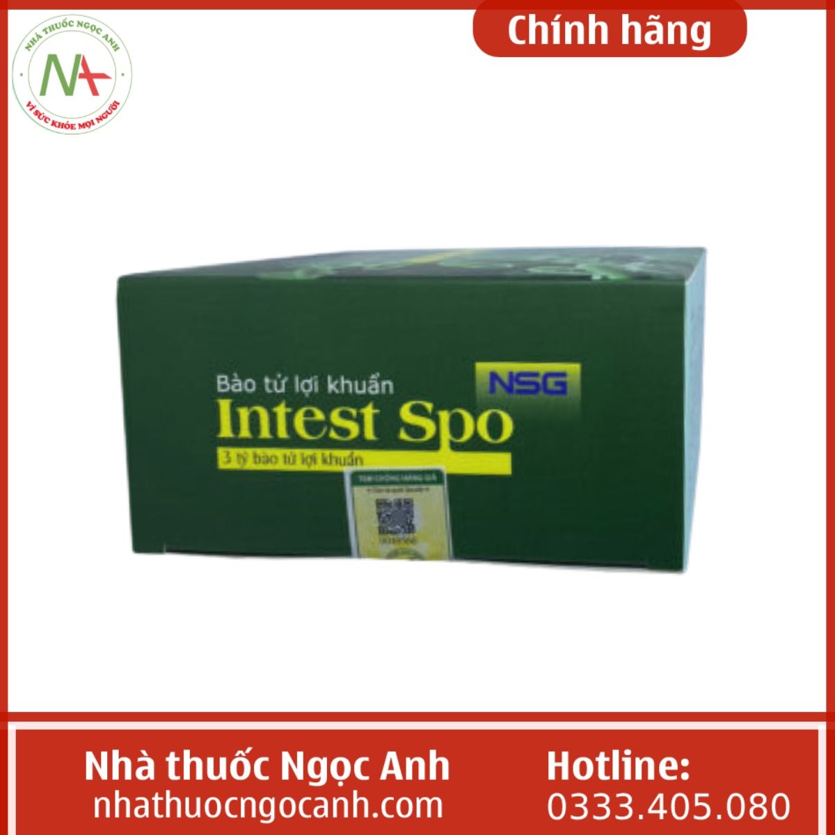 Bào tử lợi khuẩn Intest Spo Plus