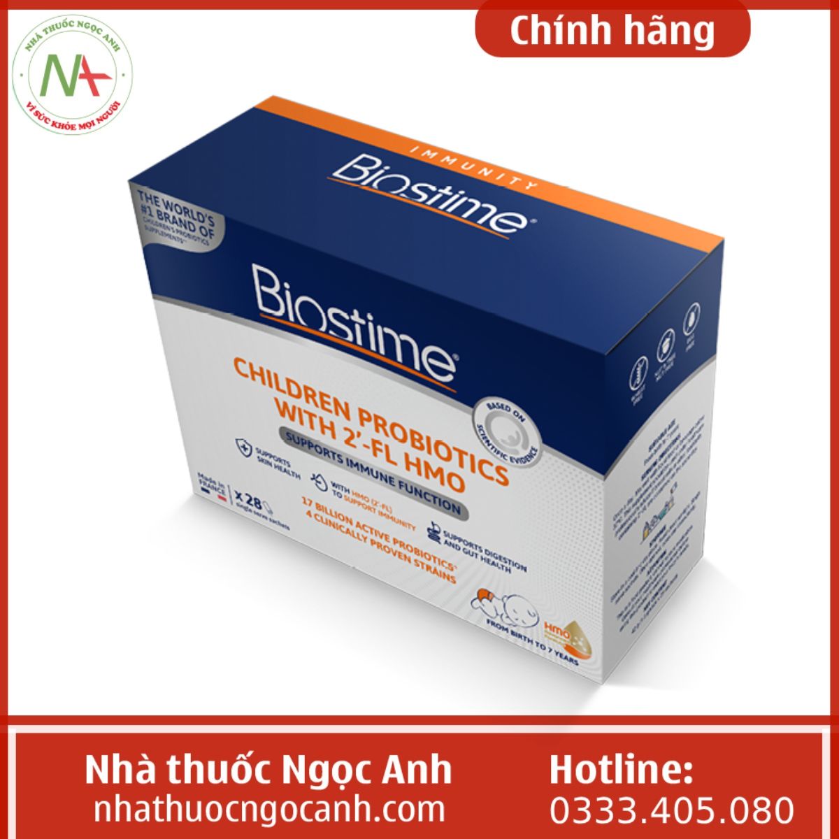 Biostime Children Probiotics With 2’-FL HMO