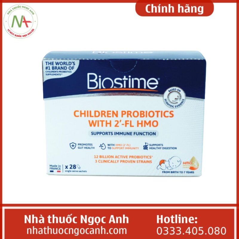 Biostime Biostime Children Probiotics With 2’-FL HMO có tốt không, giá bao nhiêu?