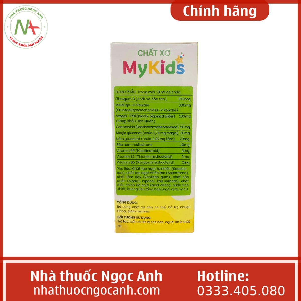 Chất xơ MyKids