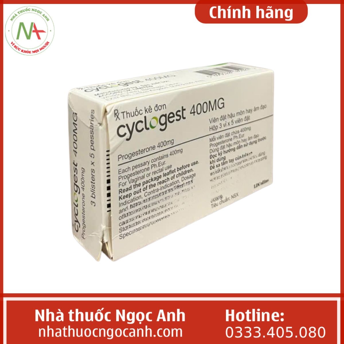 Cyclogest 400mg