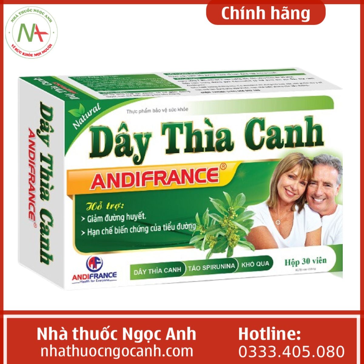 Dây thìa canh Andifrance