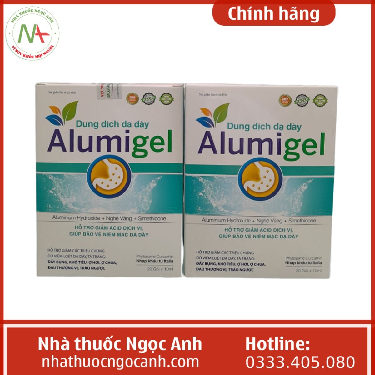 Dung dịch dạ dày Alumigel