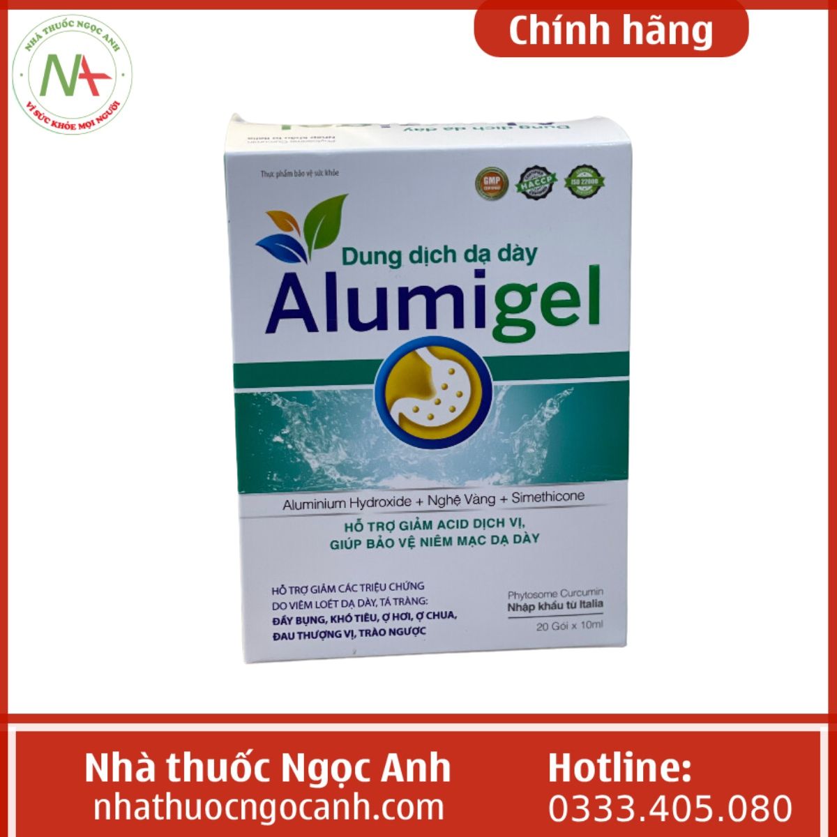 Dung dịch dạ dày Alumigel