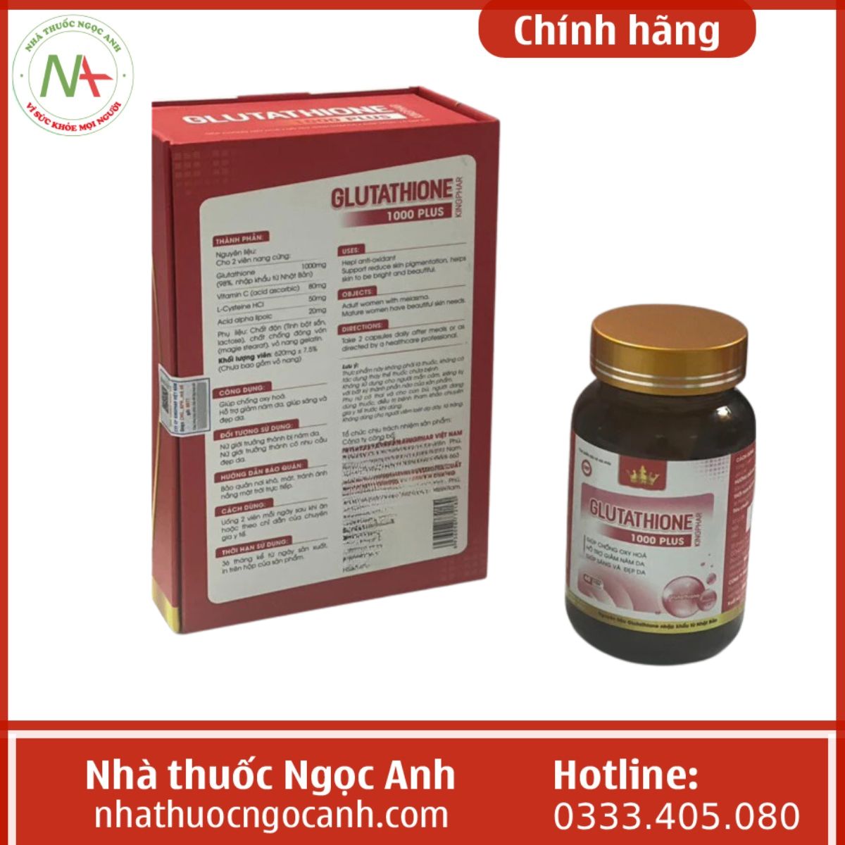 Glutathione 1000 Plus Kingphar