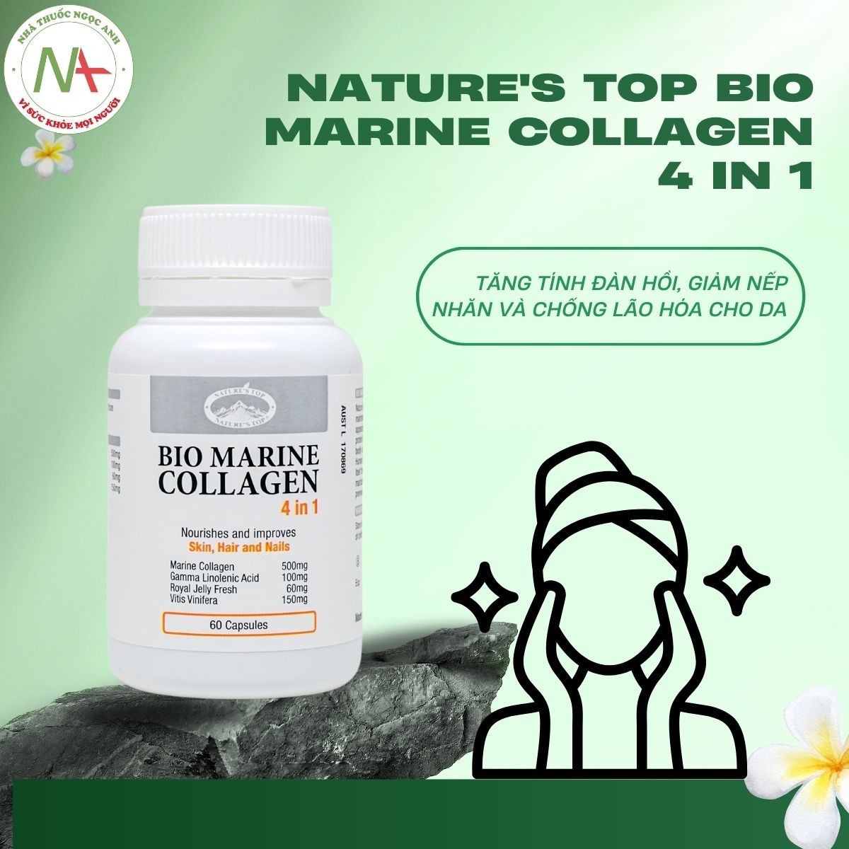 Nature's Top Bio Marine Collagen 4 in 1