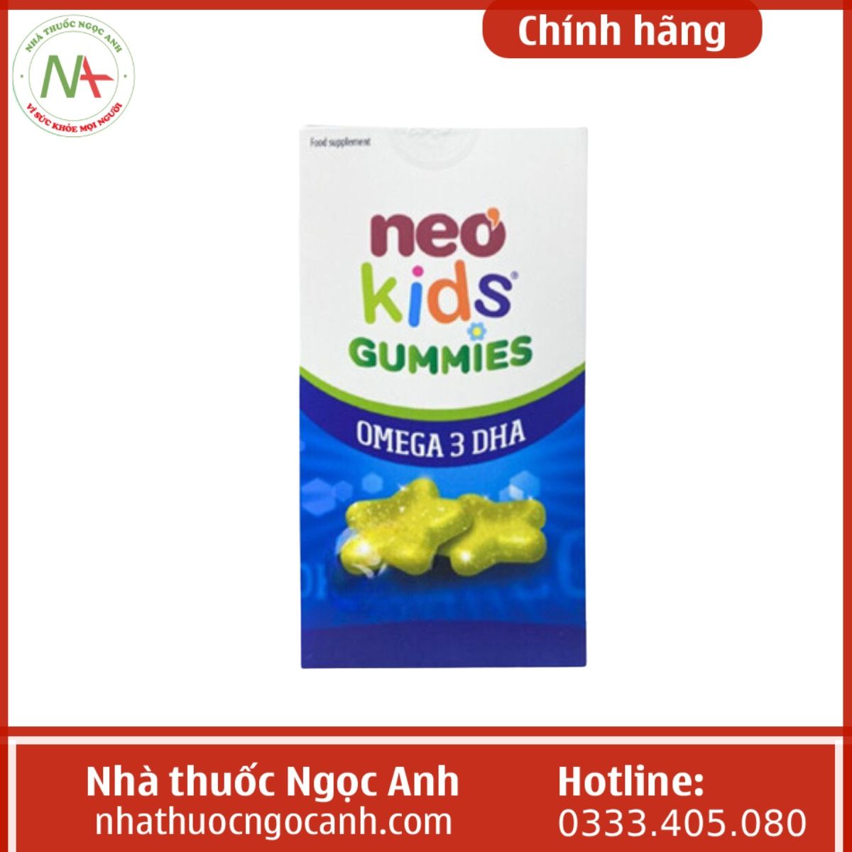 Neo Kids Gummies Omega 3 DHA