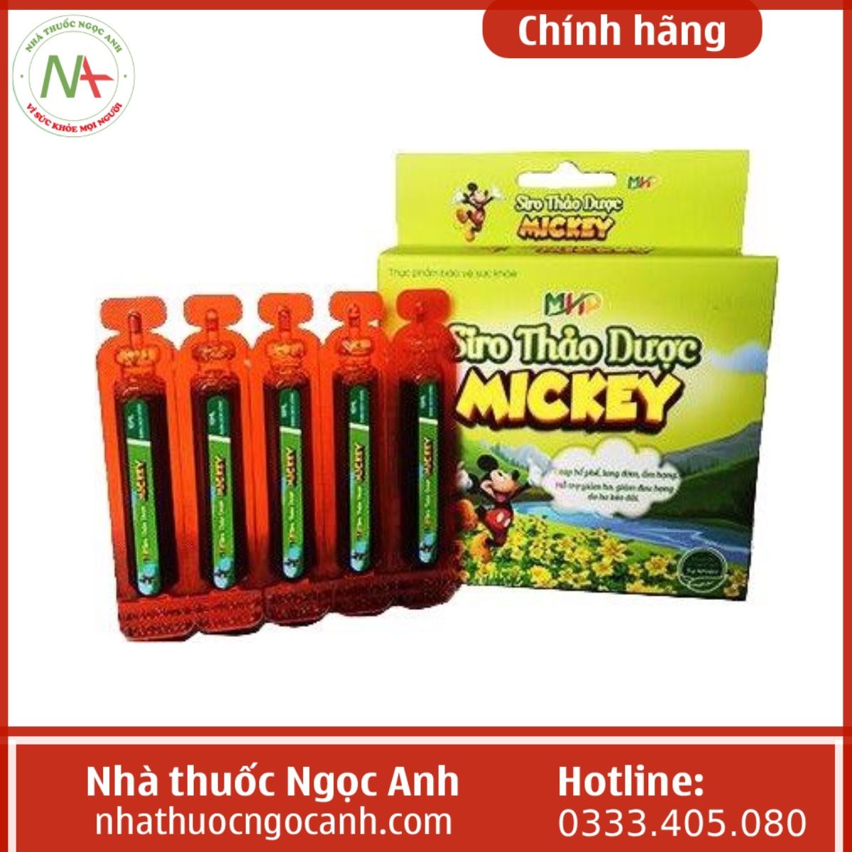 Siro Thảo Dược Mickey Plus