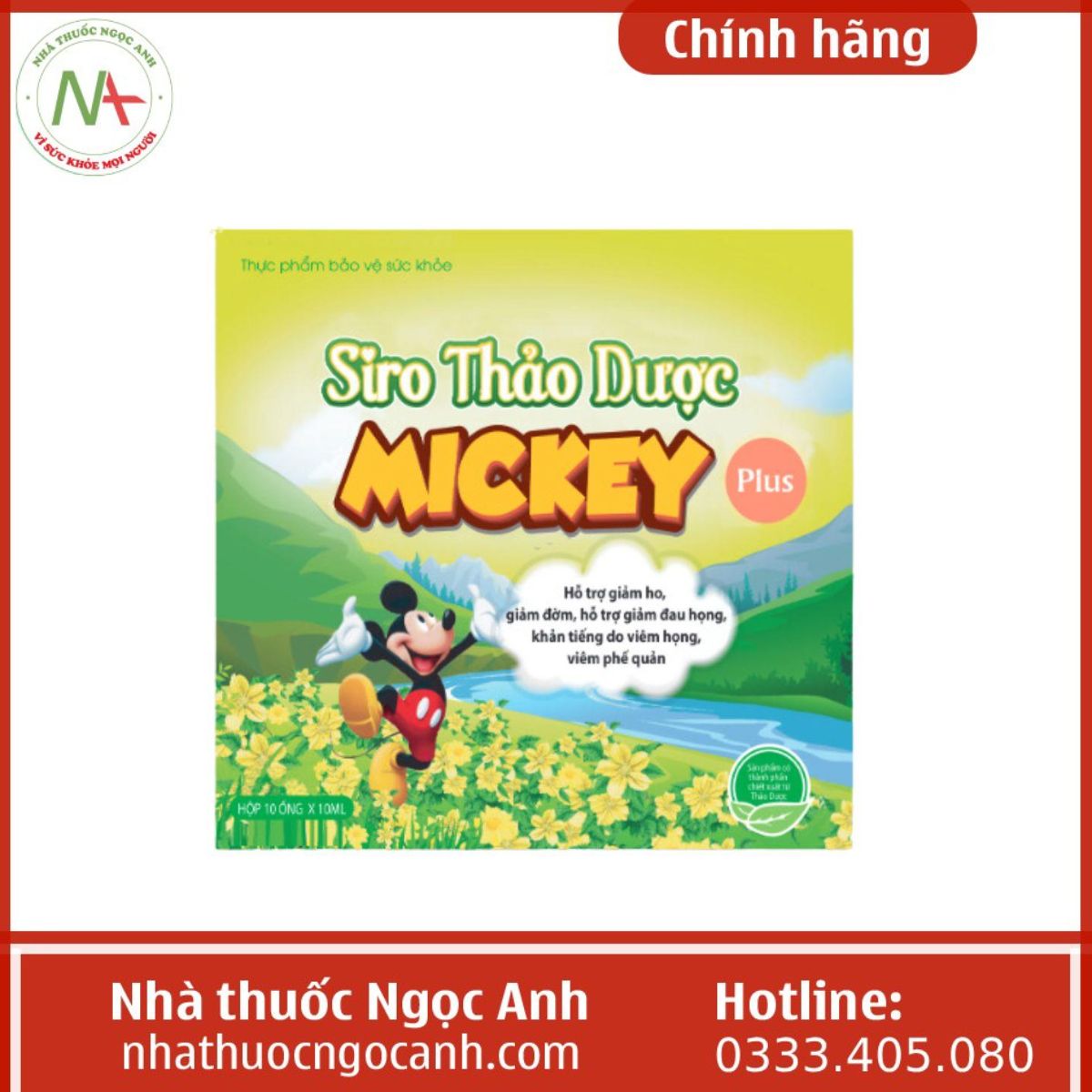 Siro Thảo Dược Mickey Plus