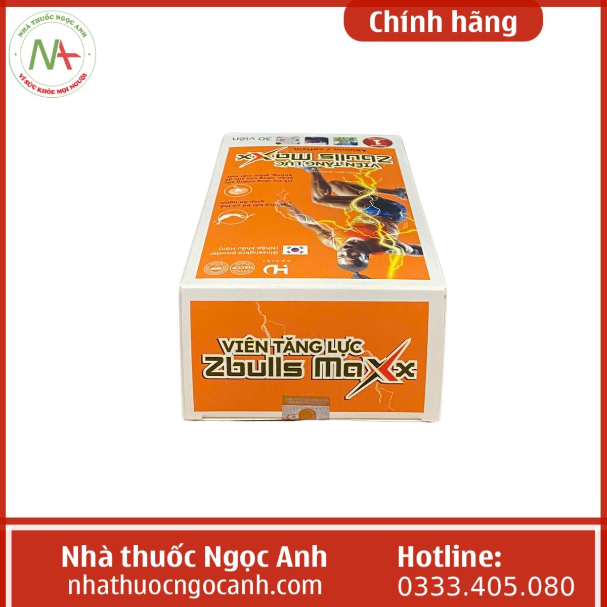 Viên tăng lực Zbulls Maxx