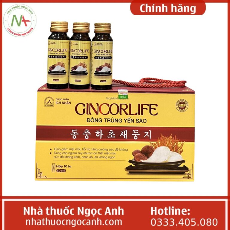 Gincorlife Đông trùng Yến sào