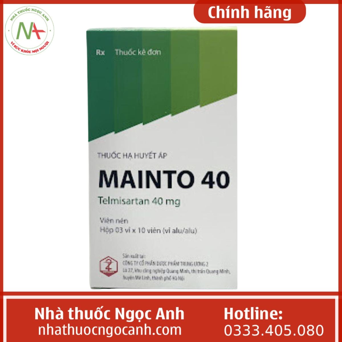 thuốc Mainto 40