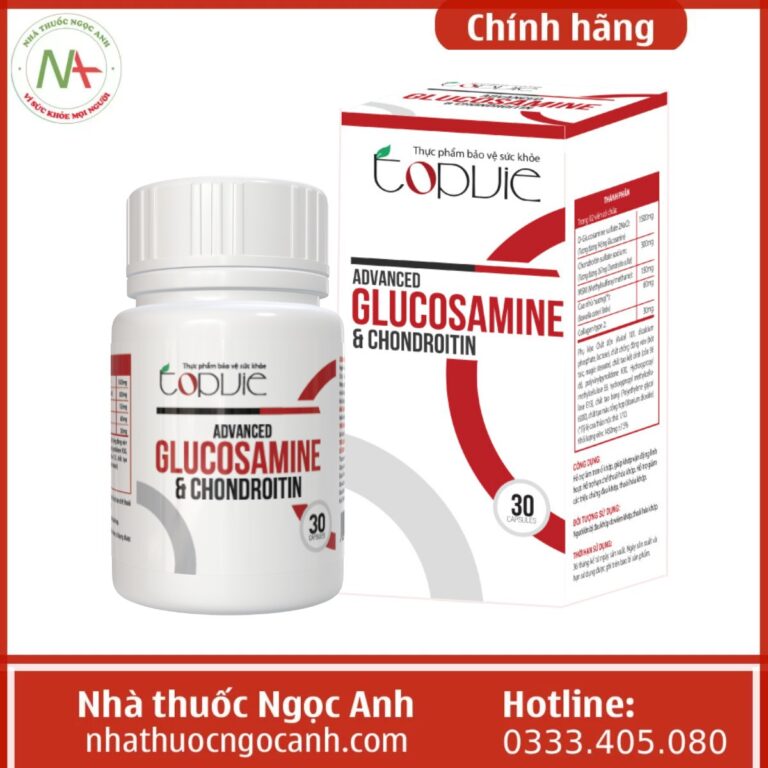 Topvie Advanced Glucosamine & Chondroitin 30 viên