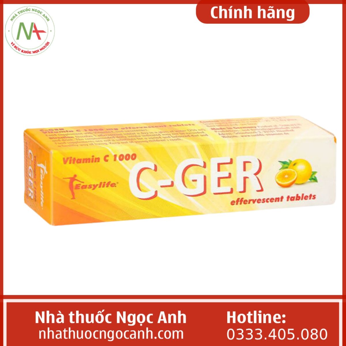 viên sủi C-Ger-1000