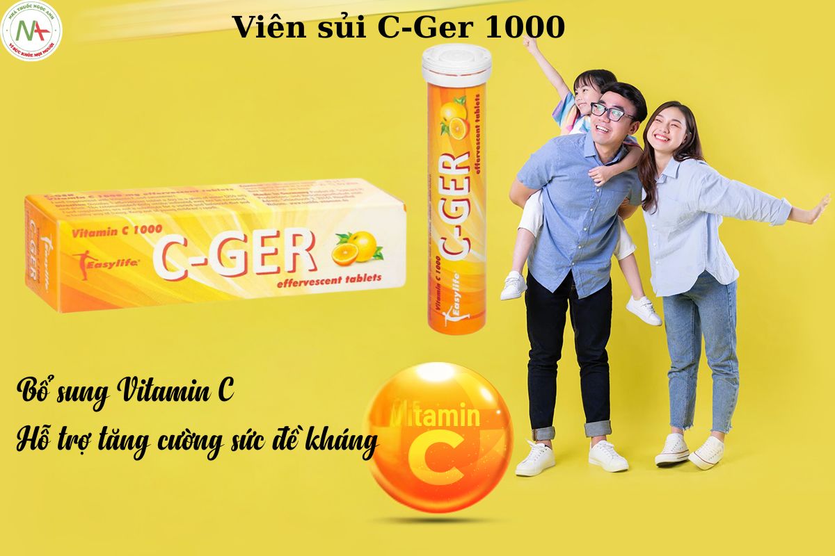 Công dụng của viên sủi C-Ger-1000