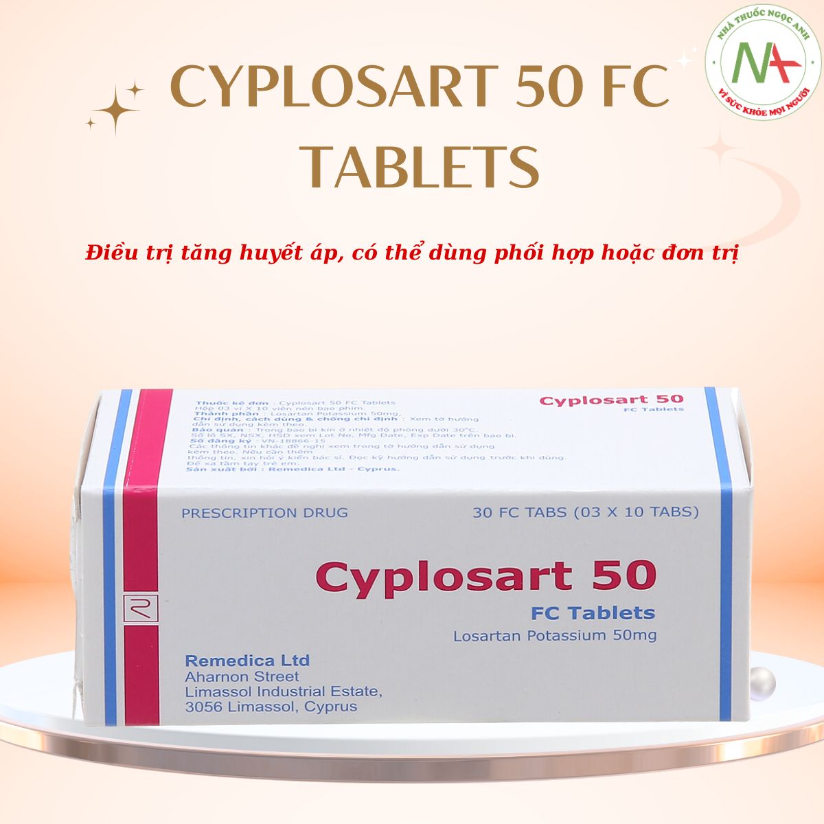 Cyplosart 50 FC Tablets