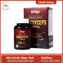 Drlife Natural Herb Cordyceps 1500mg