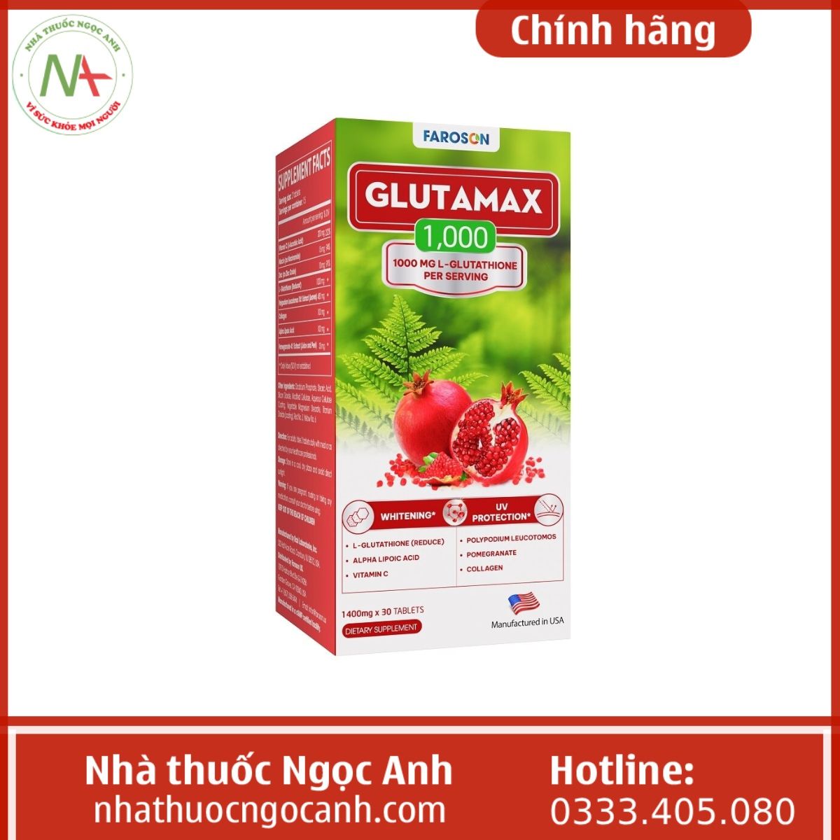 Faroson Glutamax 1,000