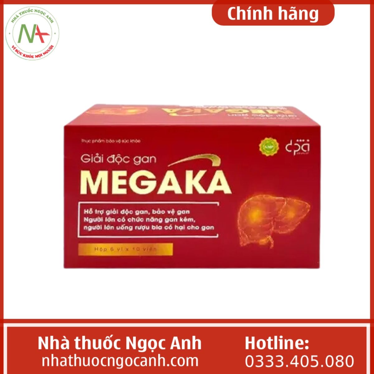 Giải Độc Gan Megaka