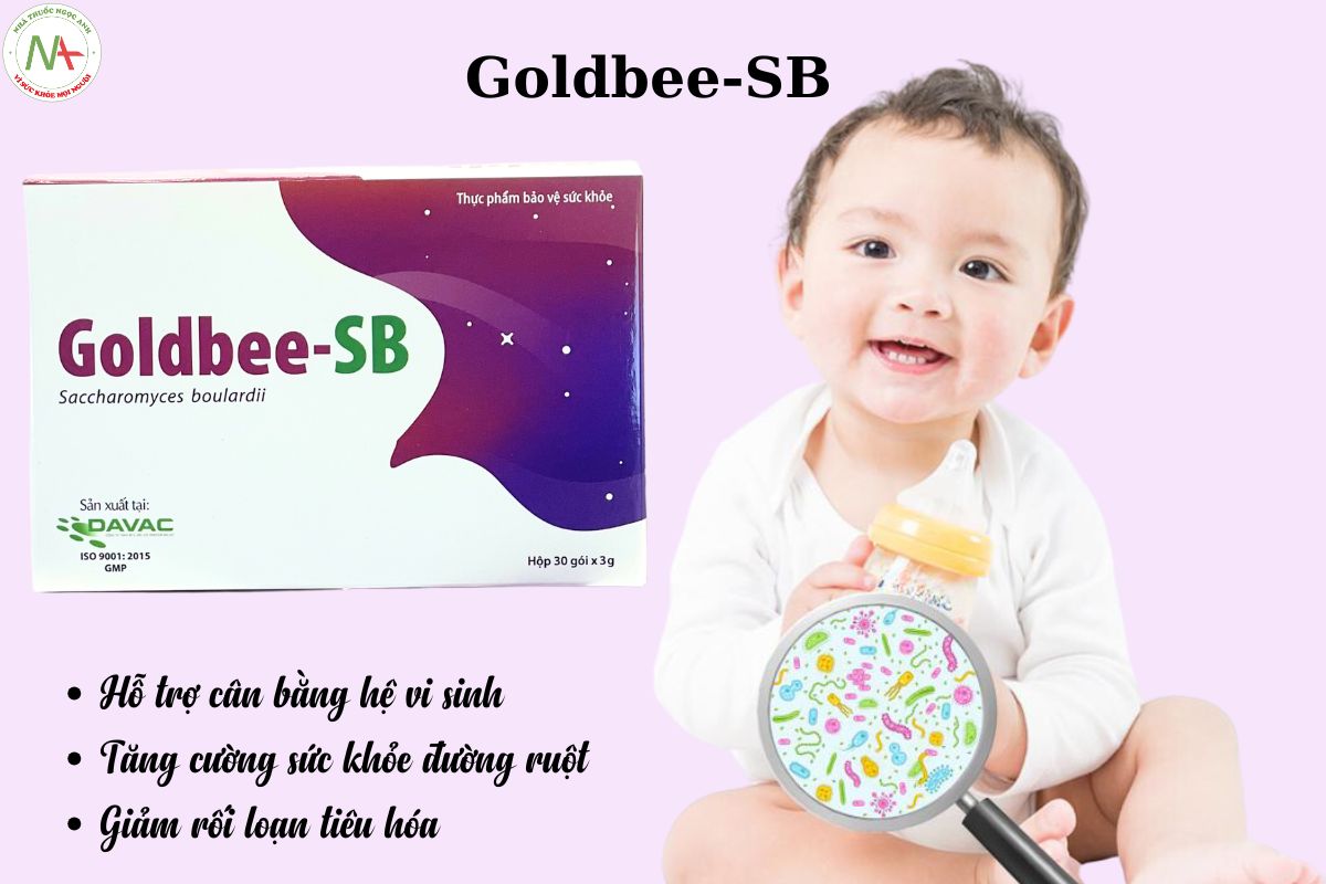 Tác dụng của men vi sinh Goldbee-SB