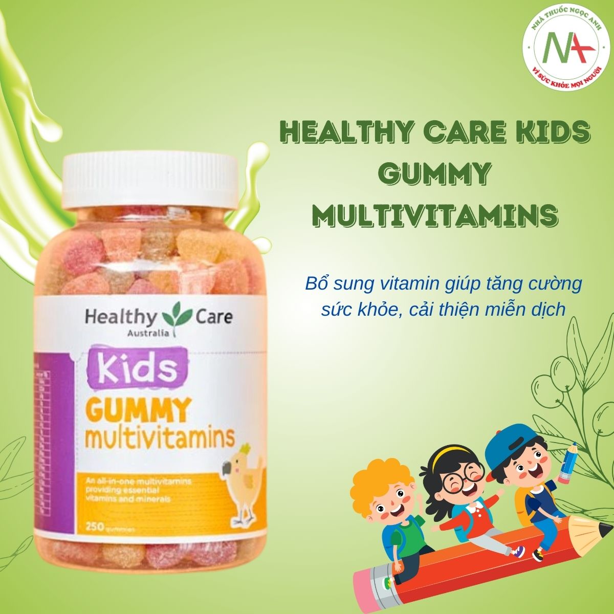 Healthy Care Kids Gummy Multivitamins